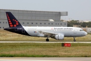 OO-SSM, Airbus A319-100, Brussels Airlines