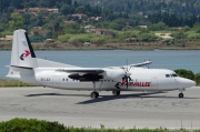 SE-LEZ, Fokker 50, Air Vallee