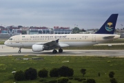 HZ-AS32, Airbus A320-200, Saudi Arabian Airlines