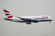 G-XLEH, Airbus A380-800, British Airways