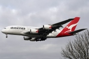 VH-OQB, Airbus A380-800, Qantas