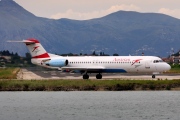 OE-LVO, Fokker F100, Austrian