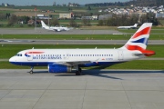 G-EUPW, Airbus A319-100, British Airways