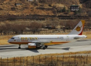 A5-BAB, Airbus A319-100, Bhutan Airlines