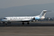 OE-LVG, Fokker F100, Austrian Arrows (Tyrolean Airways)