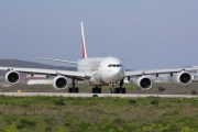 A6-ERI, Airbus A340-500, Emirates