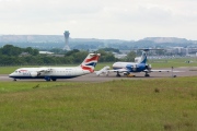 G-BZAX, British Aerospace Avro RJ100, BA Connect