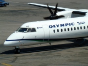 G-ECOE, De Havilland Canada DHC-8-400Q Dash 8, Olympic Air