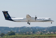 G-FLBD, De Havilland Canada DHC-8-400Q Dash 8, Olympic Air