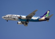 N705AS, Boeing 737-400, Alaska Airlines